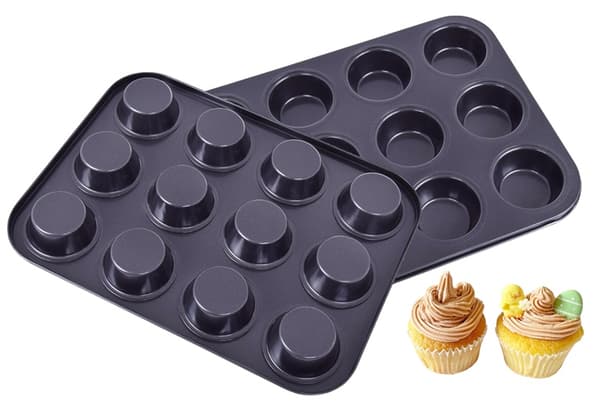 12 kupin muffinssien uunipelti
