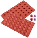 Miniatyrbillede 1 af 2: Silikoneform til portionsvise chokolader, desserter, praliner, TRØFLER, MINIBOLLER