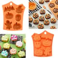 Miniatyrbild 4 av 4: Silikon bakform HALLOWEEN spökpumpa fladdermus