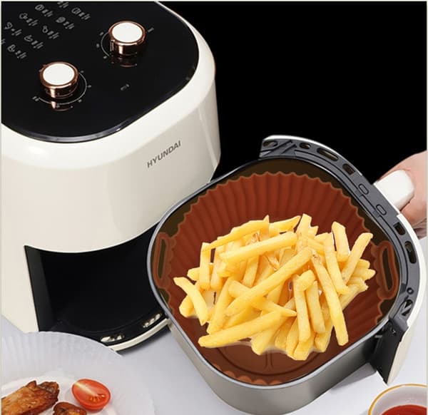 Silikoninsats till AIR FRYER 20 cm bakform i airfryer