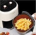 Miniatyrbild 3 av 4: Silikoninsats till AIR FRYER 20 cm bakform i airfryer
