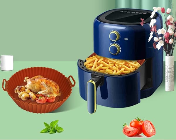 Silikoninsats till AIR FRYER 20 cm bakform i airfryer
