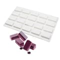 Pikkukuva 1 / 4: Silikonimuotti yksiannosmuotteihin RECTANGLES 20 pesää Jälkiruoat Mousset Praliinit