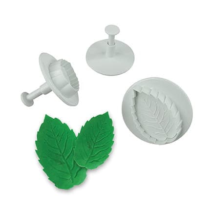 Rosenbladsudstanser med stempel