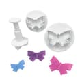 Miniatyrbillede 1 af 3: Udstikkere, forme, udstikker med stempel, BUTTERFLIES, 3 stk.