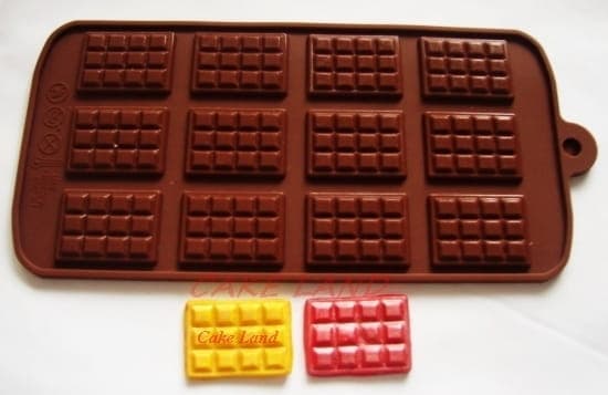 Silikone chokoladeform MINI CHOKOLADER