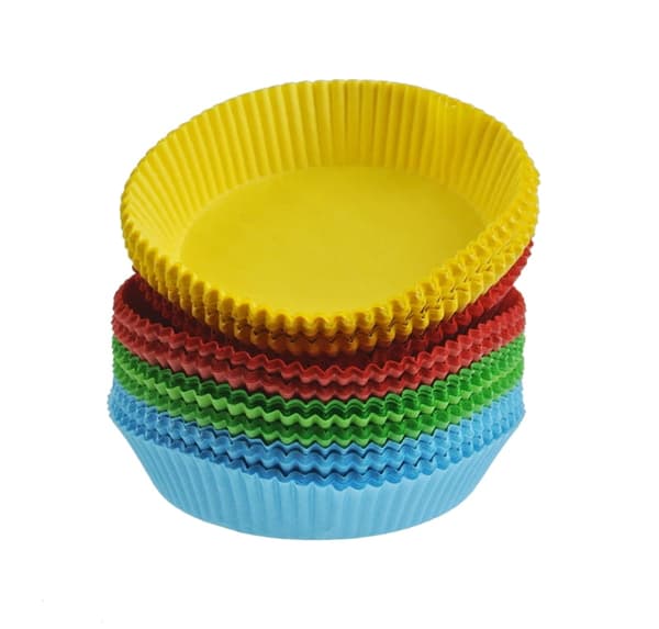 Papir cupcakeforme 70x20cm FARVE