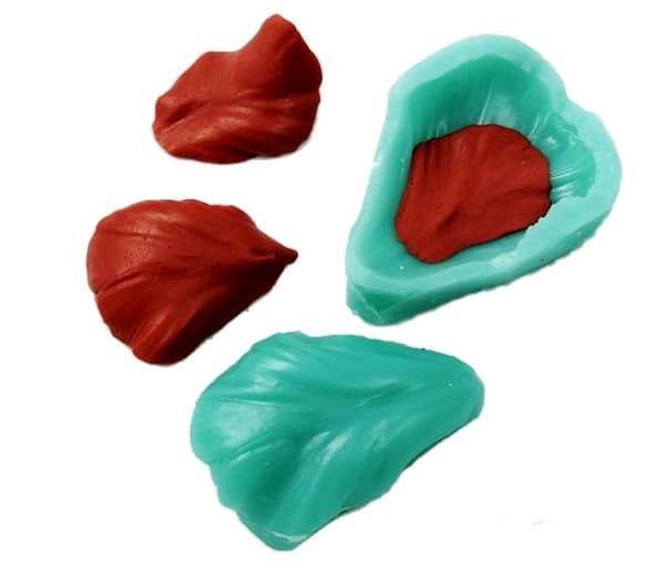 Silikonform för sockerpasta 3D-utskrift BLOMSTERBLOM wz3619