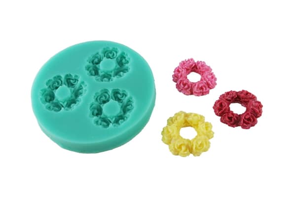 3D silikonform ROSKRANSAR