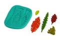 Miniatyrbild 1 av 2: Silikonform för sockerpasta LÖV blandade mönster