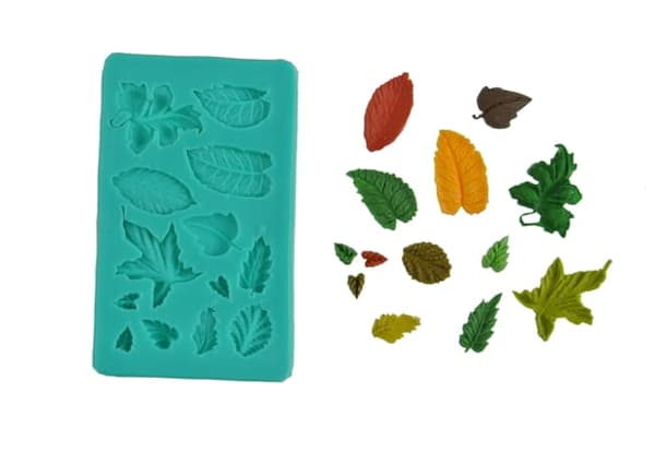 Silikoneform til sukkerpasta BLADE