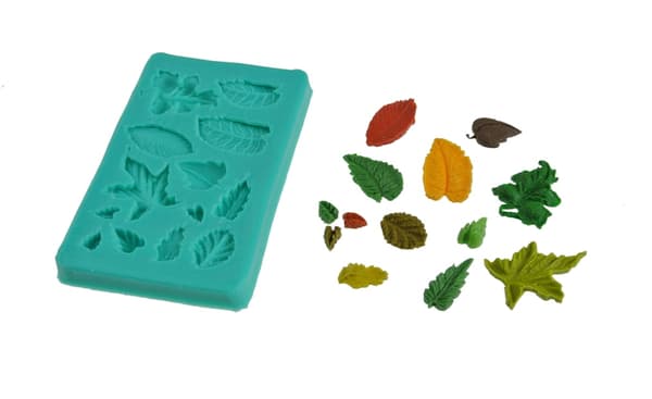 Silikoneform til sukkerpasta BLADE