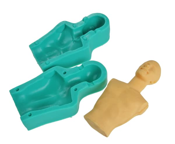 Silikonform för sockerpasta 3D-hane