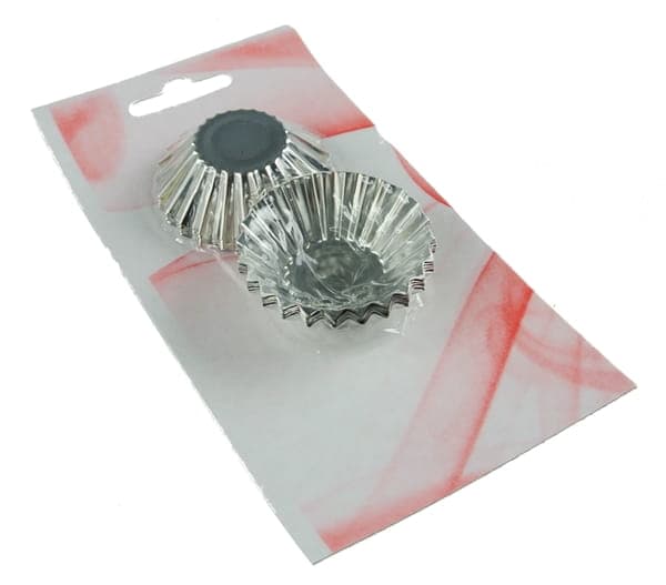 Metallformar för muffins, 60 mm, 10 st