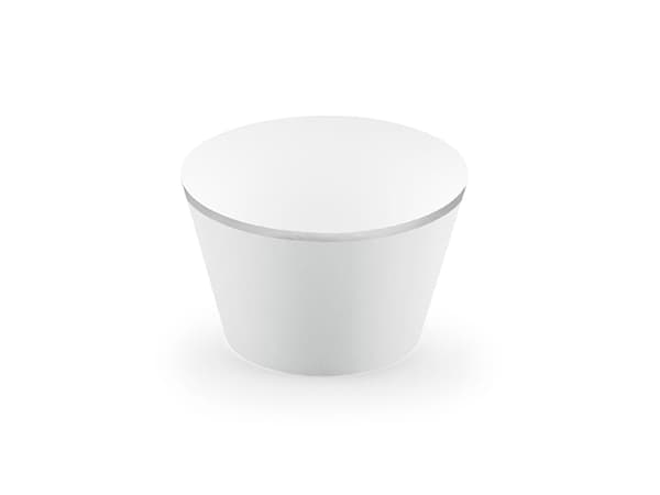 Muffin Cupcake -kääreet Vaaleanharmaa Elegant Bliss