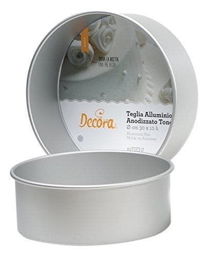 Aluminium bageform 10 x 10 cm DECORA
