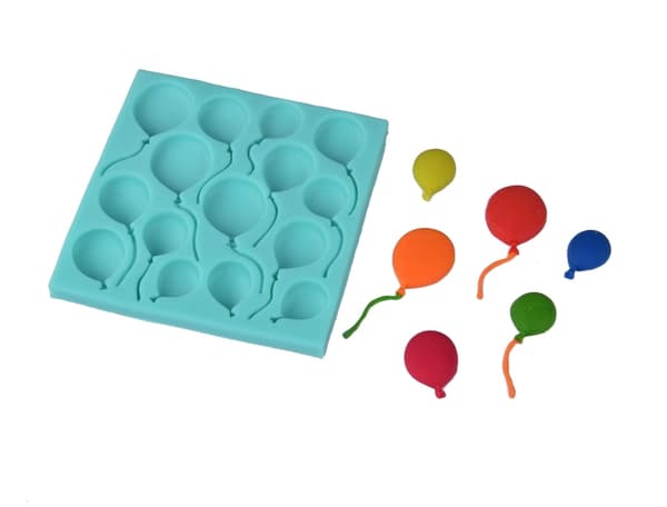 Silikonform för sockerpasta BALLONGER BALLONGER
