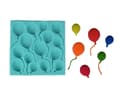 Miniatyrbild 2 av 3: Silikonform för sockerpasta BALLONGER BALLONGER