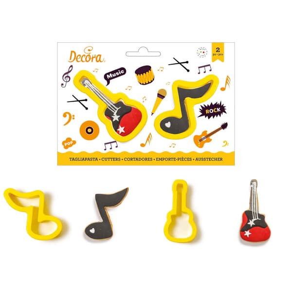 Musikskärare NOTER och GITARR 2 st.