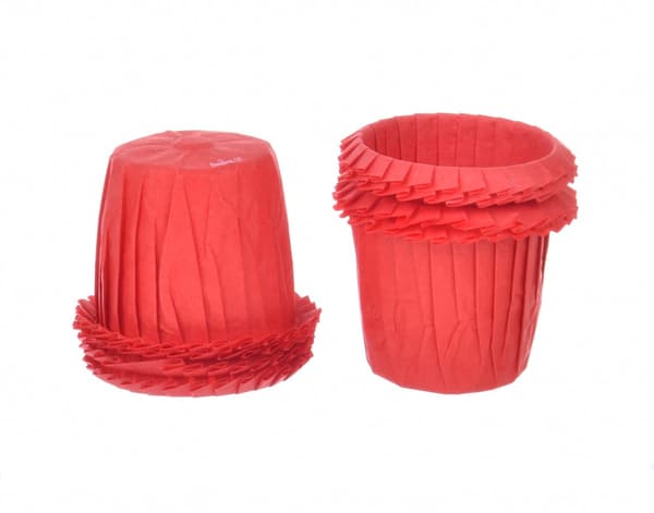 Mini paper rollers RÖDA 30x35mm 35st Decora