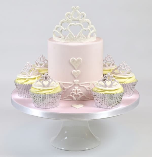 Sockerpasteformar CROWN CROWNS 2 st formar