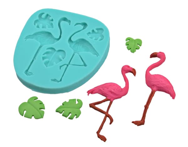 Silikonform FLAMINGO TROPICS