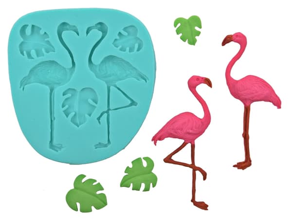 Silikonform FLAMINGO TROPICS