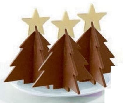 Silikonchokladform JULGRAN 3D