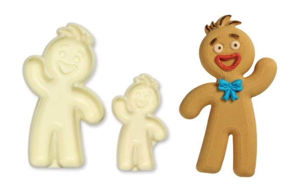 Sockerpastaformar PEPPARKAKSGUBBE 2 st.