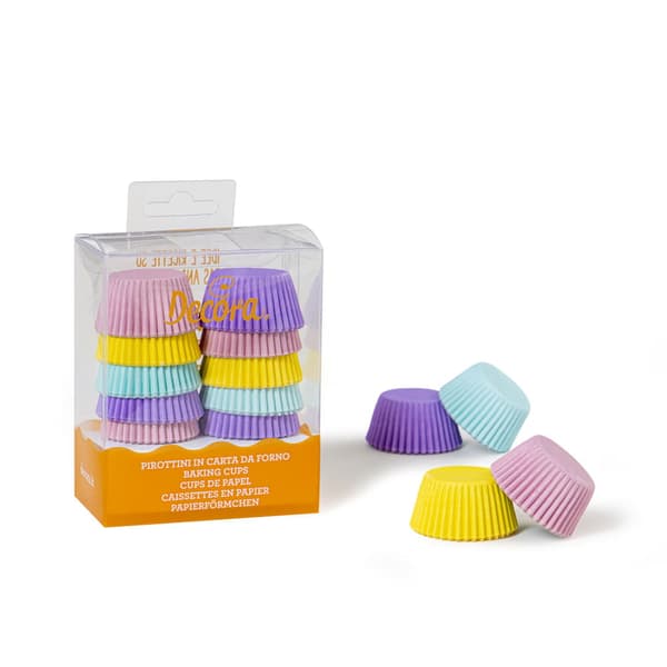 Pappersrullar PASTEL MIX 32x22 mm DECORA 200 st