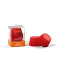 Miniatyrbillede 1 af 3: Papirforme til cupcakes, JUMBO RØDE, 55x45 mm, DECORA, 60 stk.