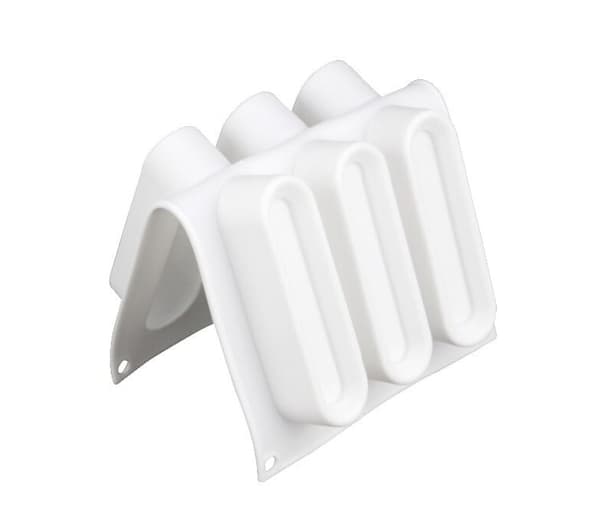 OVAL STRIP silikonform i en portion