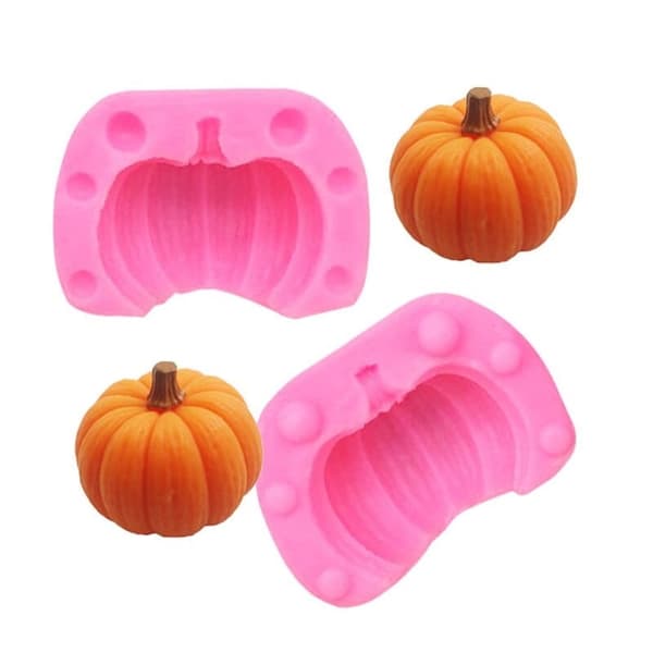 Silikonimuotti sokerimassalle 3D KURPITSA Halloween