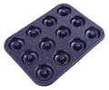 Miniatyrbillede 1 af 2: Stor donutbageform 12 XL-fade