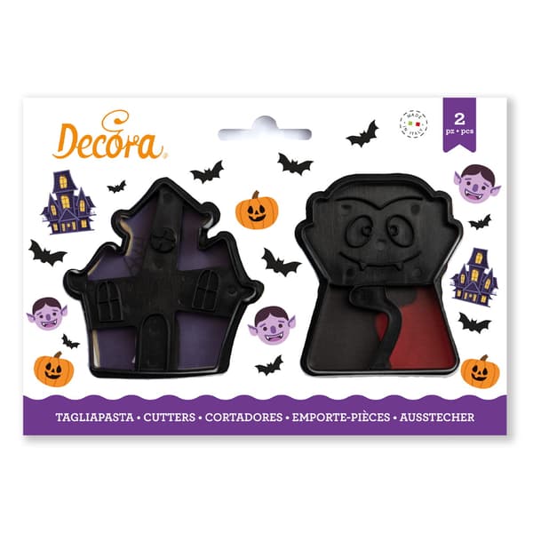 VAMPYR & SLOTT Utstickare 2 st Halloween