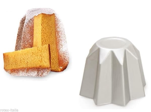 Bakplåt i aluminium för Babka PANDORO 1kg Decora