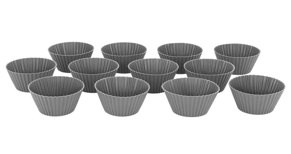 Silikonform för muffins, 12 st