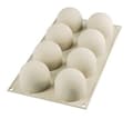 Miniatyrbillede 1 af 4: DOLCE TARTUFO BALL SILIKOMART silikoneform i én portion