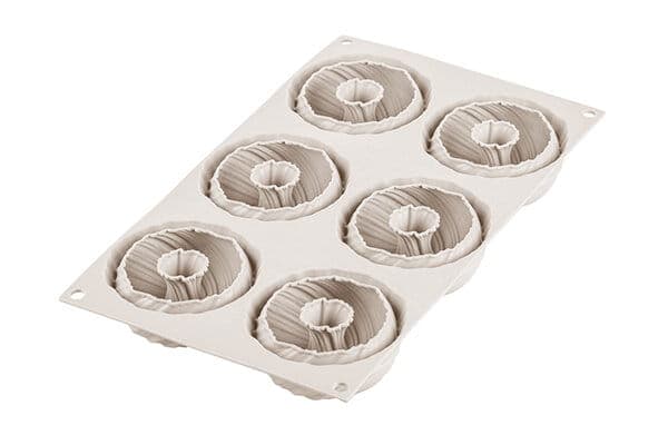 Silikoneform til en-portion MINI INTRECCIO SILIKOMART
