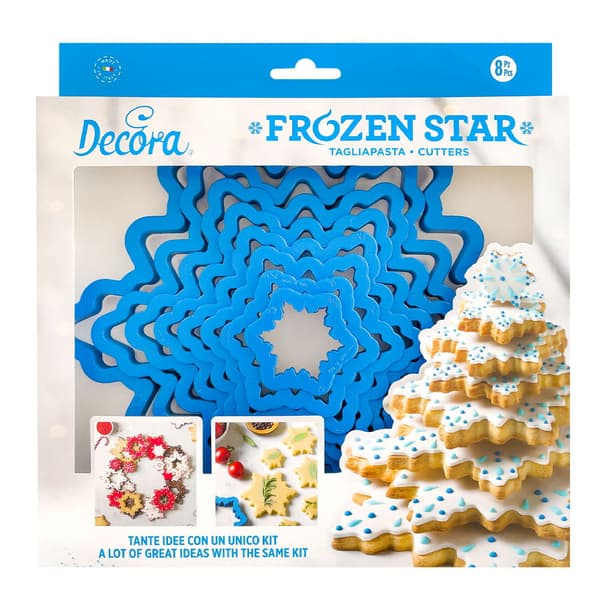Kakformar PEPPARKAKOR JULGRAN 3D Dekoration