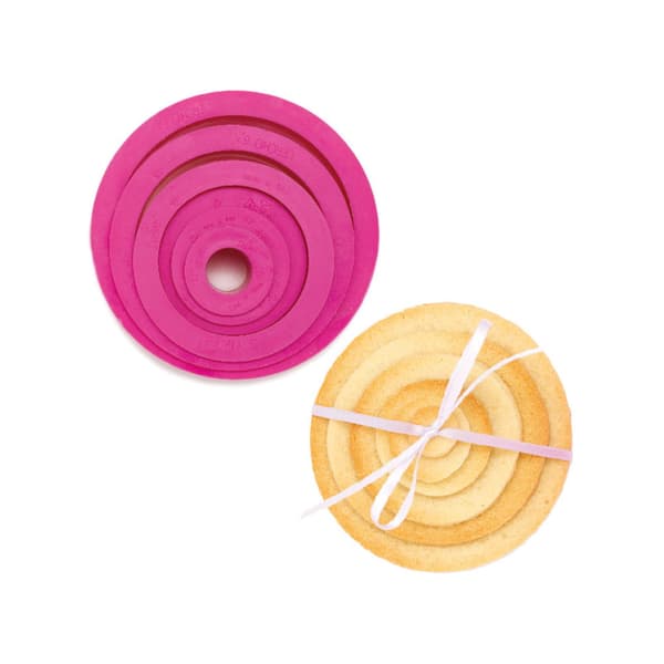 Muotinleikkurisarja CIRCLES 6 kpl DECORA