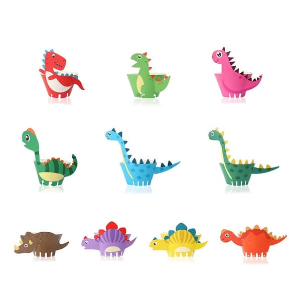 Dinosaurusten hiuskääreet 10 kpl