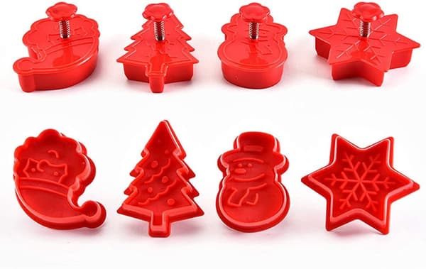 JULTEMA Kolvstans Utstickare Form 4 st