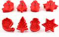 Miniatyrbild 2 av 3: JULTEMA Kolvstans Utstickare Form 4 st