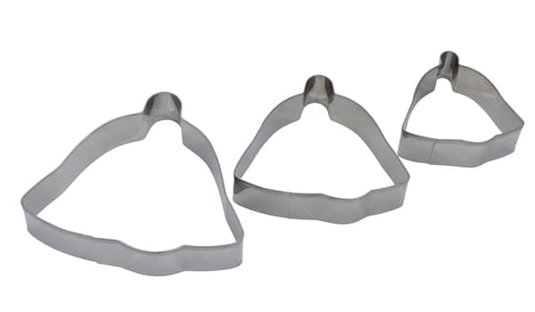 Keksimuotit BELLS-muotit 3 kpl
