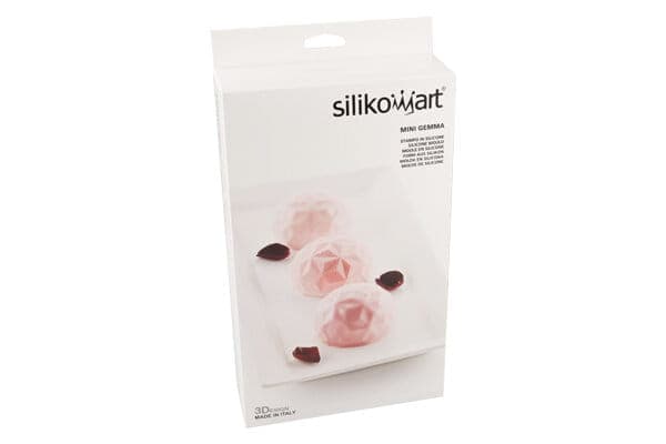 Silikonform för portionsform MINI GEMMA SILIKOMART