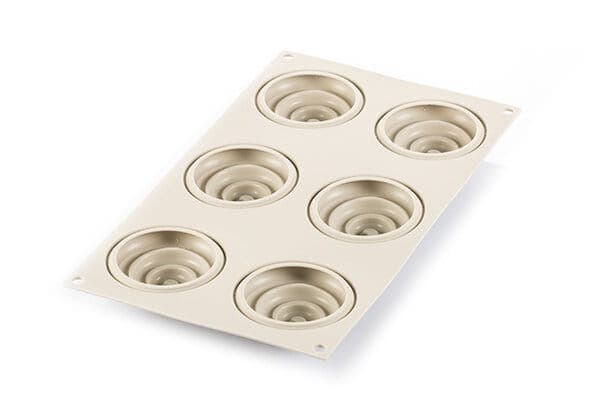 Silikonform för portionsform MINI TARTE TWIST SET SILIKOMART