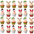 Miniatyrbillede 1 af 2: Julepapir 24 stk. + toppers