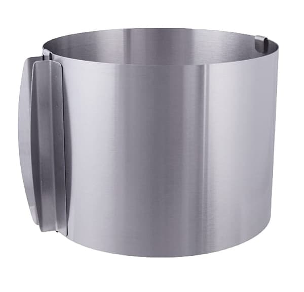 Kagekant h=12cm justerbar 16-30cm med skala til kageform