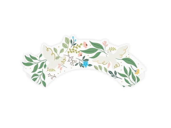 Muffinsformar Blommor